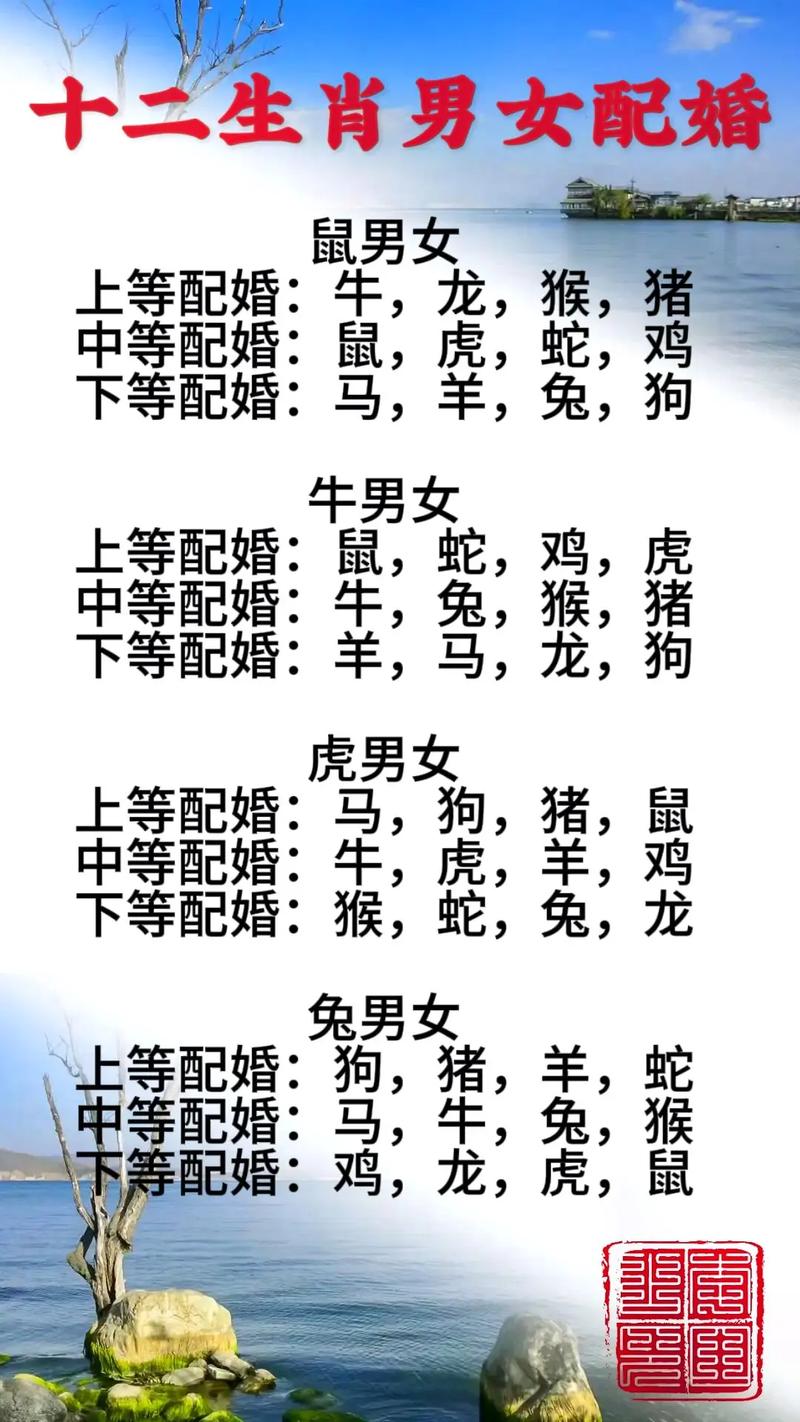96年是什么生肖最佳婚配:1996年属什么生肖配对最好